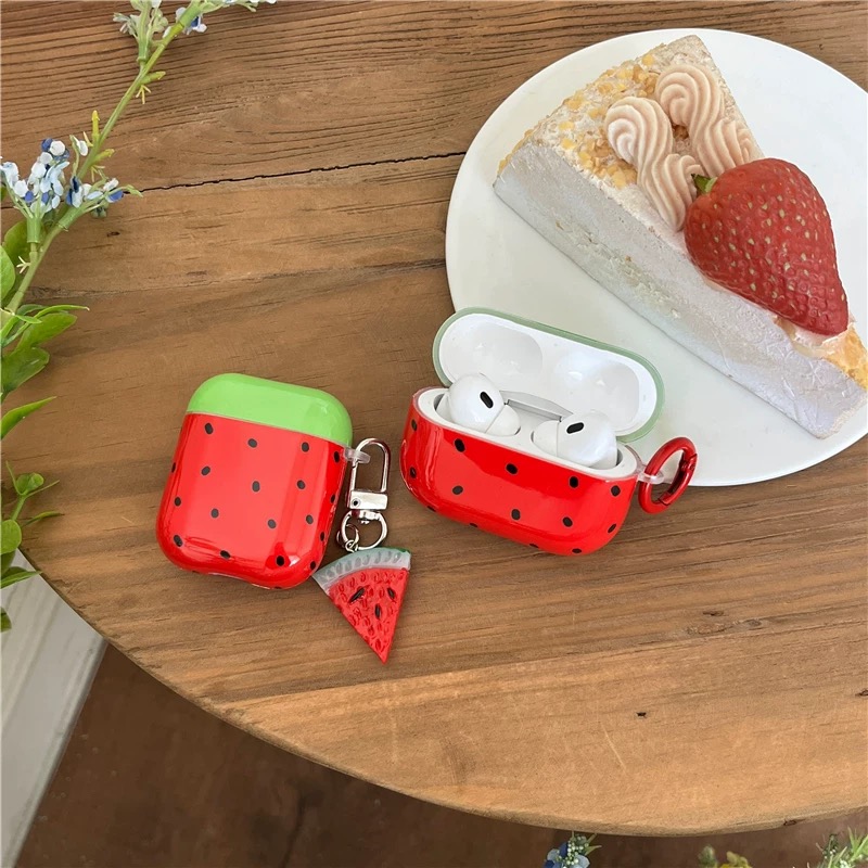 スイカストラップ airpodsケース