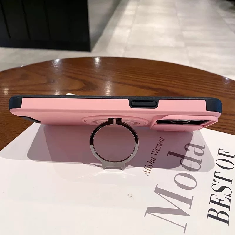 シンプルスライド式カバースタンド iphoneケース