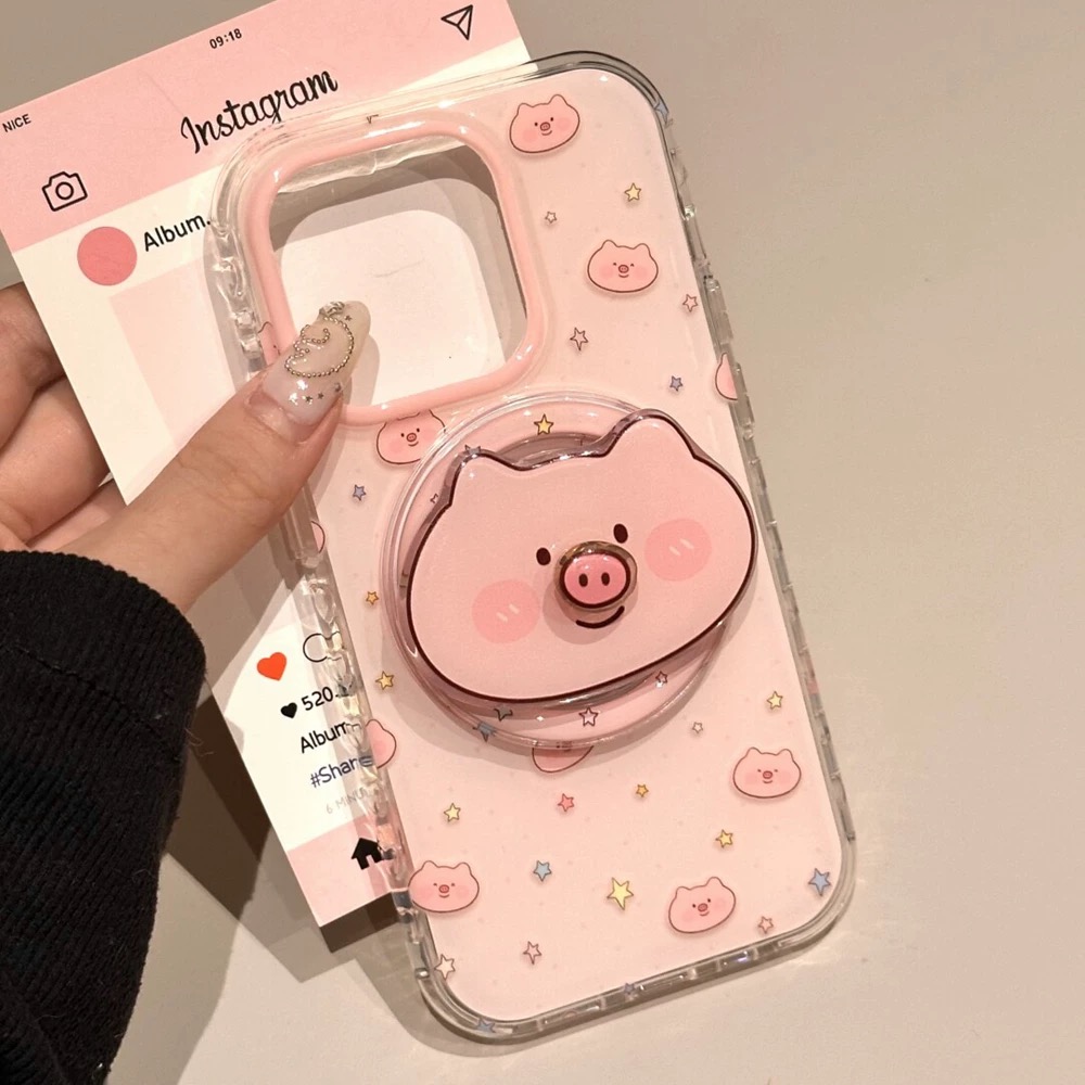 アニマル magsafe グリップ iphoneケース【Magsafe対応】