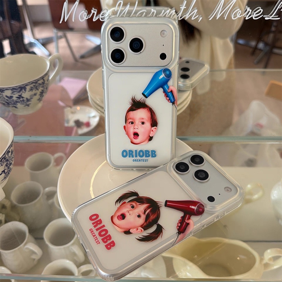 ドライヤーボーイガール iphoneケース