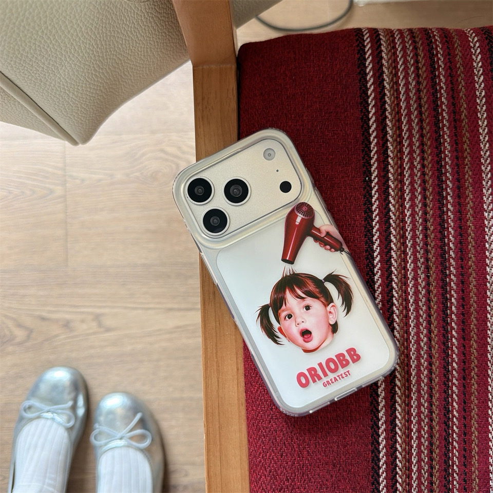 ドライヤーボーイガール iphoneケース